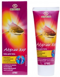Гель для тела Акулий жир живокост с муравьиной кислотой и хондроитином 75 мл