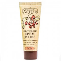 Крем для ног Бабушкина аптека рецепт №48 настой плодов майского цветка питательный 75 мл