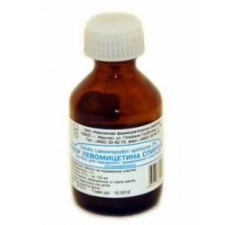 Левомицетин р-р д/наружн. прим. [спирт.] 1% 25 мл 1 шт.