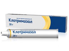 Клотримазол крем д/наружн. прим. 1% 20 г 1 шт.
