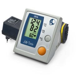 Тонометр автоматический Little Doctor на плечо с увеличенной манжетой Cuff-LDA 25-36 см с адаптером LD-N057 говорящий LD3S