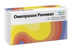 Омепразол Реневал, капсулы кишечнорастворимые 20 мг 30 шт